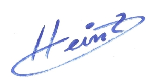 Unterschrift Heinz